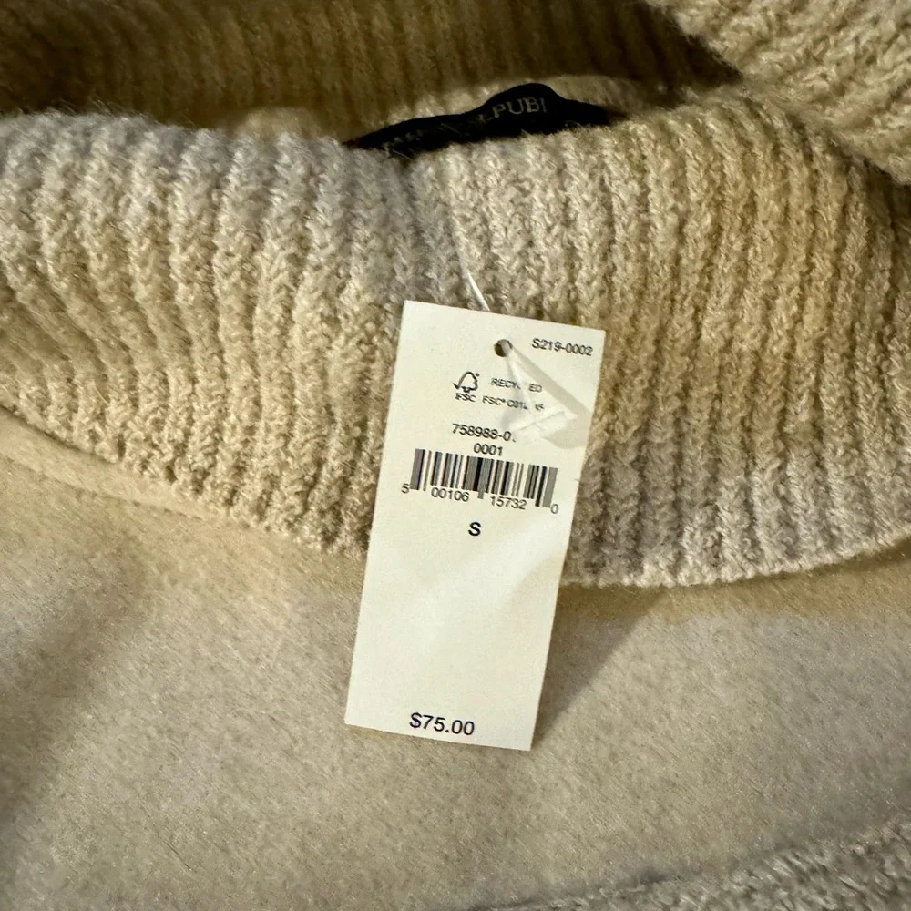 NWT Banana Republic Melton Turtleneck Sweater, SP - Picture 8 of 8